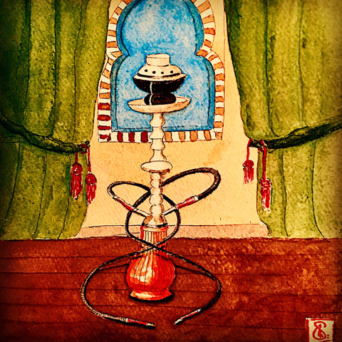 249 A Shisha Pipe  August ‘19 SOLD