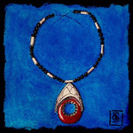 61  Another Berber Necklace  2018 (No.3) FRAMED