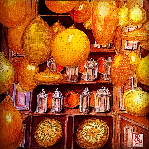 248 Lanterns in the Marrakech Souk